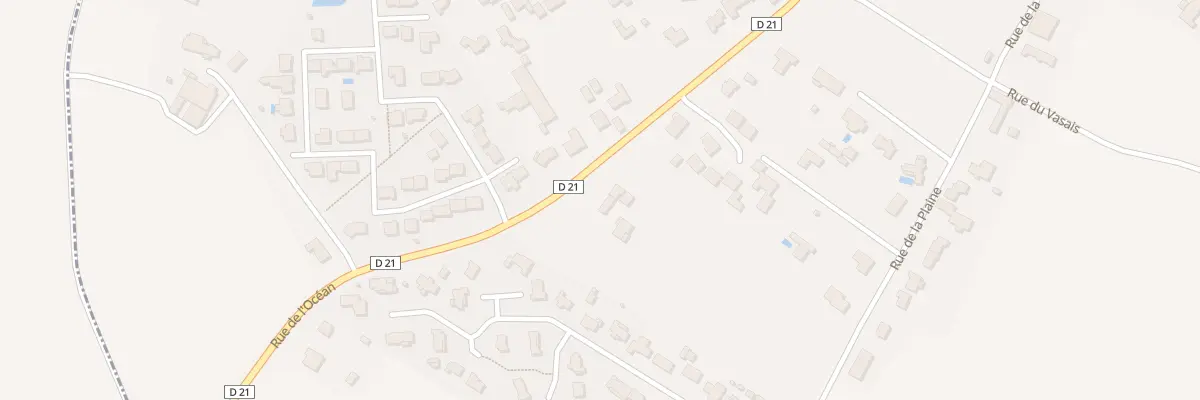 Plan du 27 Rue de l’océan au Bernard