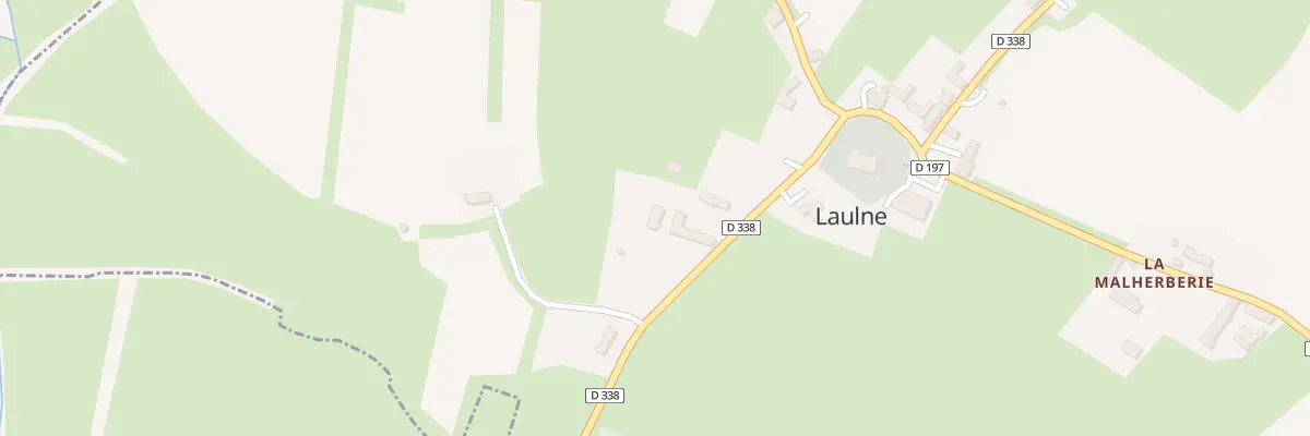 Plan du 9000 Village de l’Eglise à Laulne