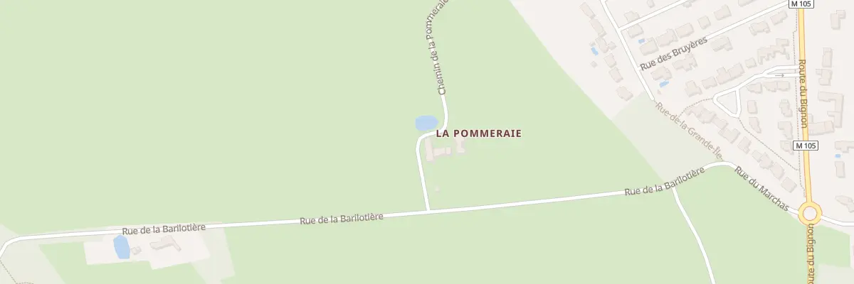 Plan du 10 Rue de la Houssaie à Vertou