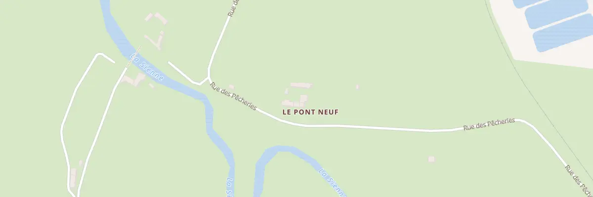 Plan du 13 Rue des Pecheries à Orval sur Sienne