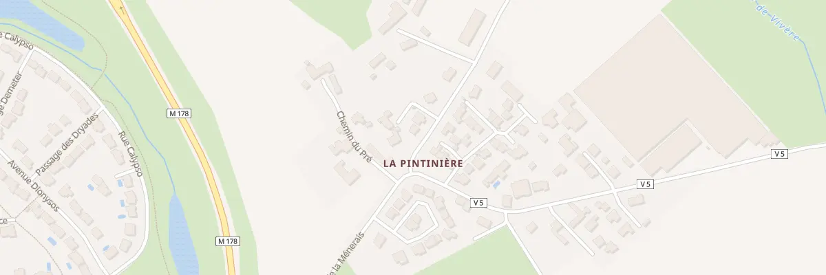 Plan du 20 Rue de la Ménerais à Carquefou