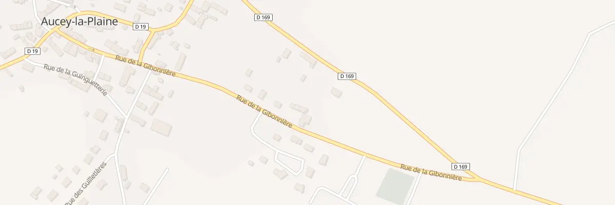 Plan du 31 Rue de la Gibonniere à Aucey-la-Plaine