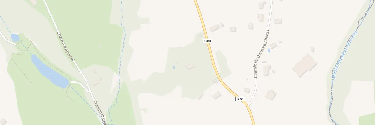 Plan du 1131 Che de Banecau à Souraïde