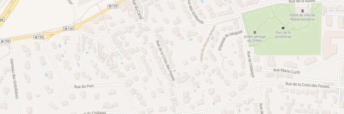 Plan du 124 Rue de la Croix des Fosses à Basse-Goulaine
