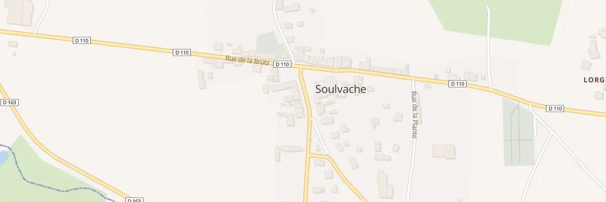 Plan du 6B Rue de la Mairie à Soulvache