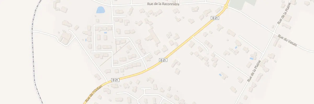 Plan du 22 Rue de l’océan au Bernard