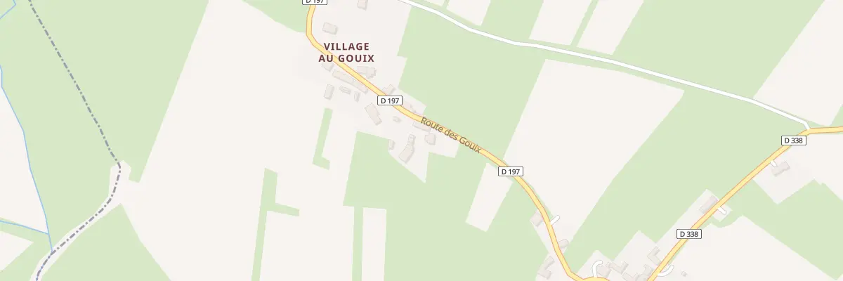 Plan du 5011 Village au Gouix à Laulne