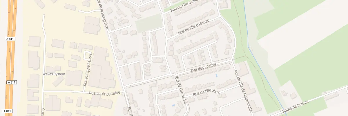 Plan du 5 Rue de Belle Ile à Sainte-Luce-sur-Loire
