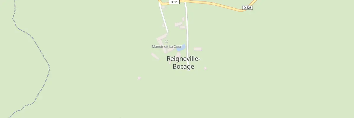 Plan du 5009 La Cour à Reigneville-Bocage