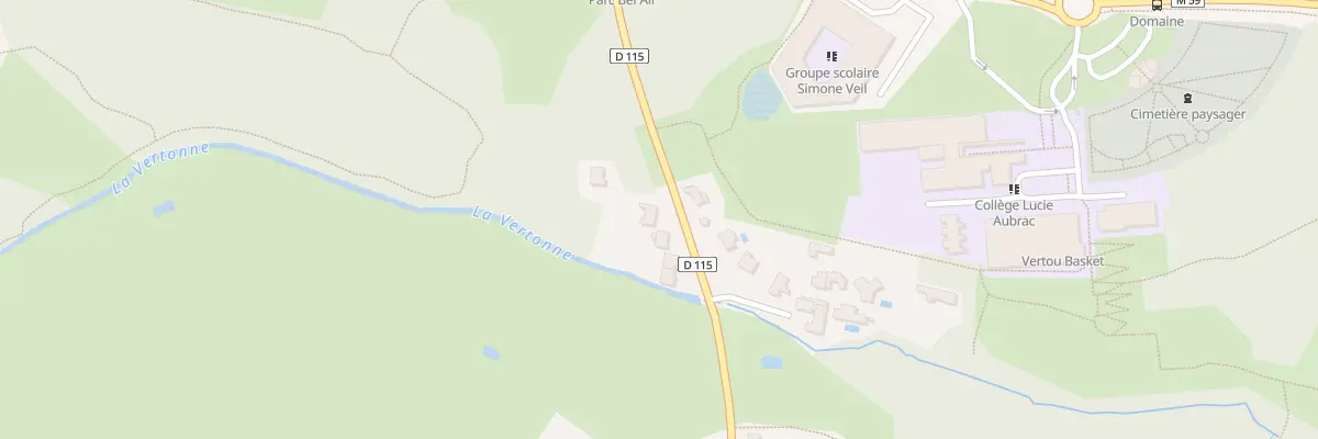 Plan du 43 Rte de la Gare à Vertou