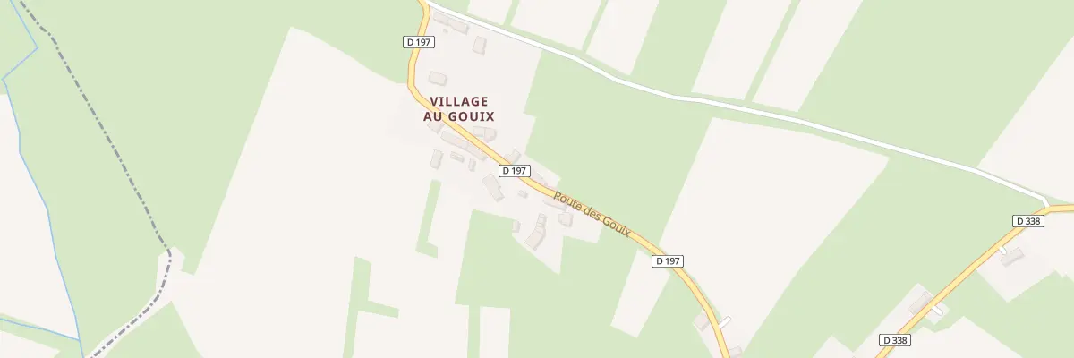 Plan du 5010 Village au Gouix à Laulne