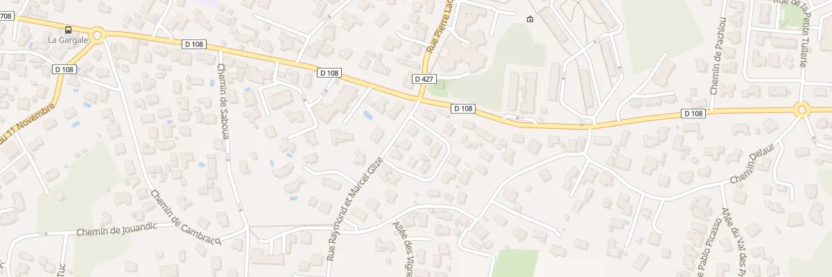 Plan du 9224 Rue Raymond et Marcel Glize à Boucau