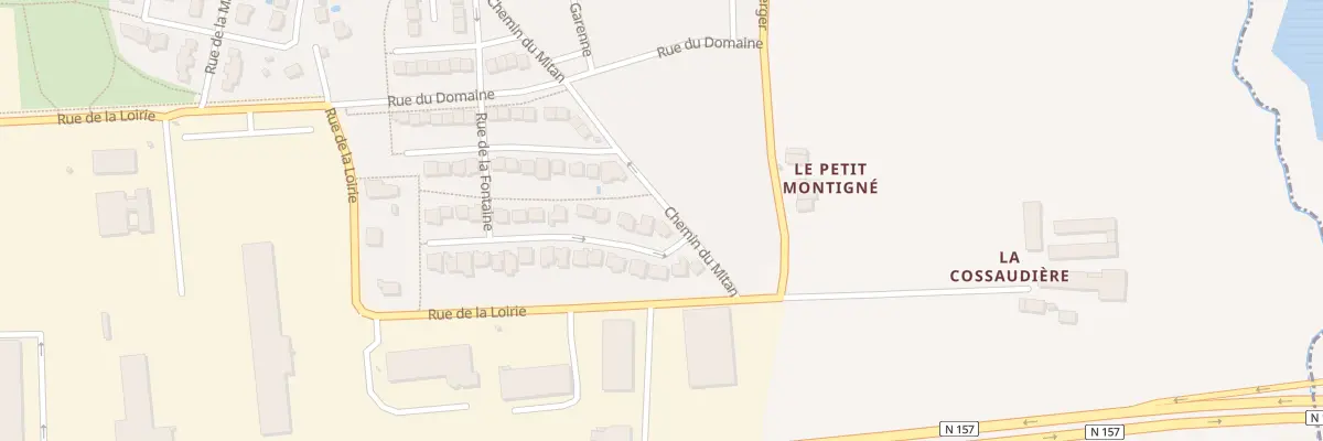 Plan du 17 Rue de la Fontaine à Brécé