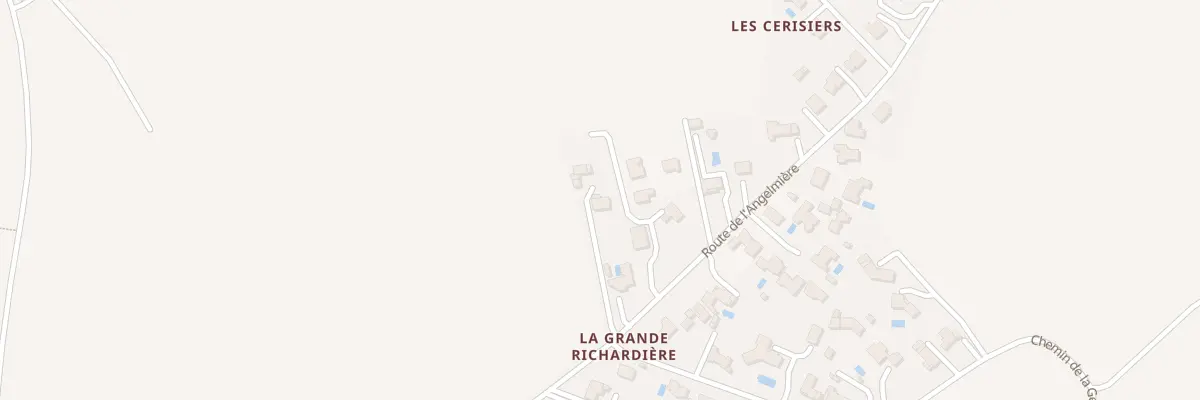 Plan du 29 Rte de l’Angelmière à Aubigny-Les Clouzeaux