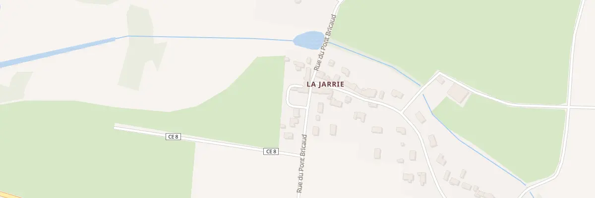 Plan du 77 Rue du Pont Bricaud à Petit-Mars