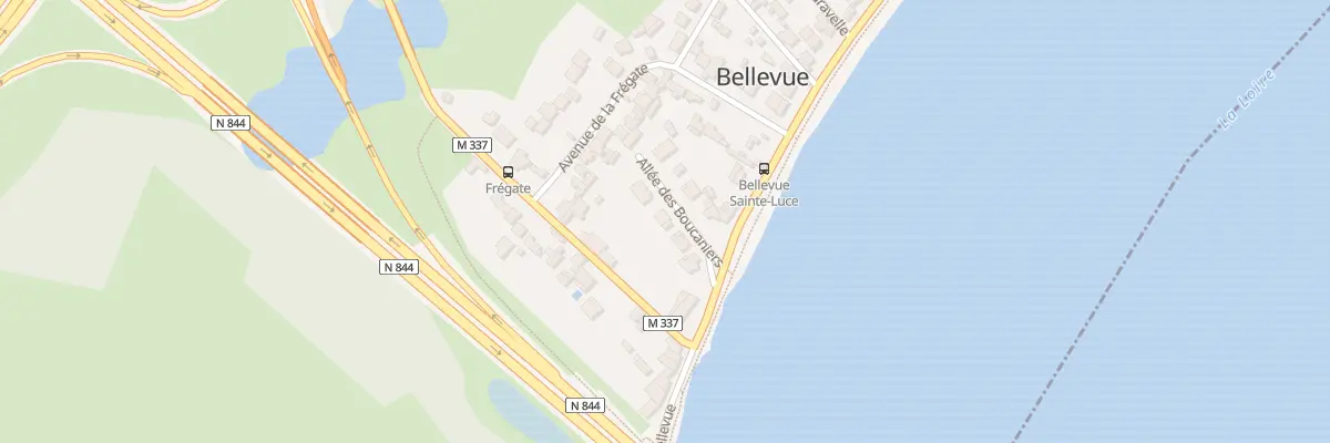 Plan du 5 All des Boucaniers à Sainte-Luce-sur-Loire