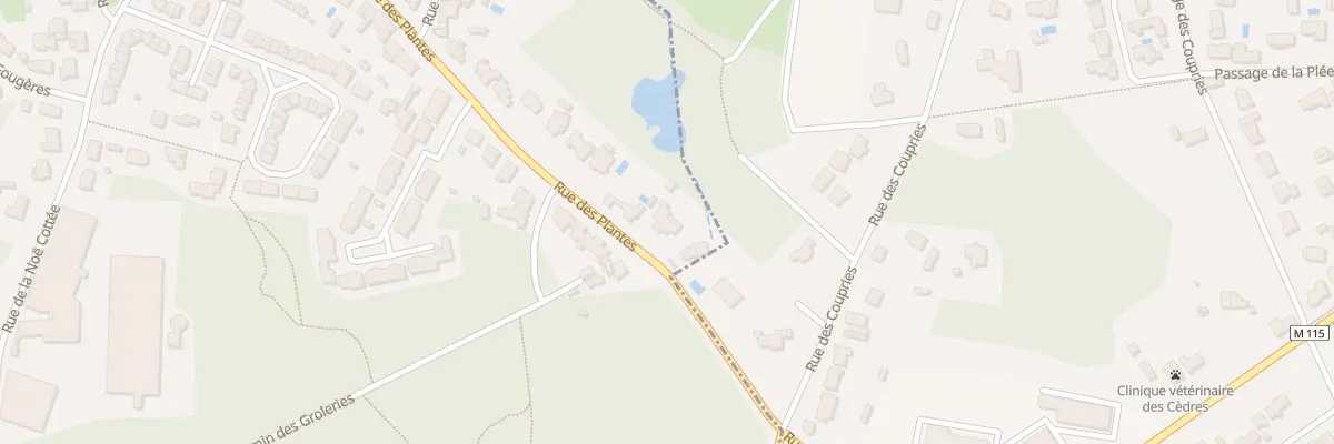 Plan du 123 Rue des Plantes à Saint-Sébastien-sur-Loire