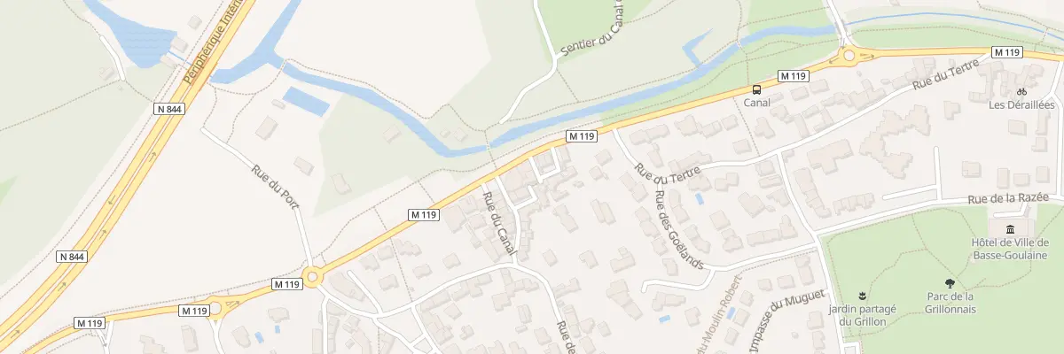 Plan du 9B Rue de l’Ecluse à Basse-Goulaine