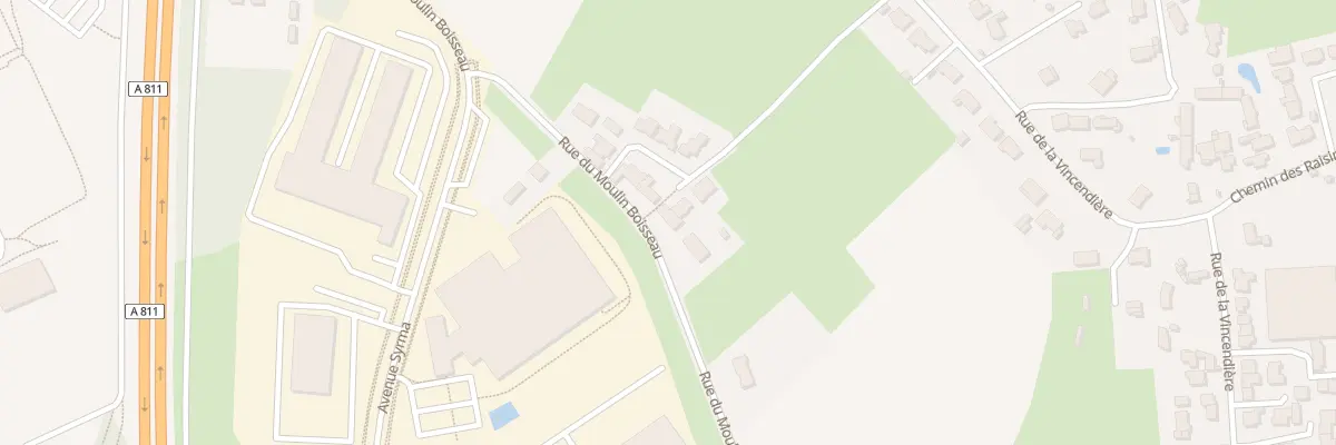 Plan du 15 Rue du Moulin Boisseau à Carquefou