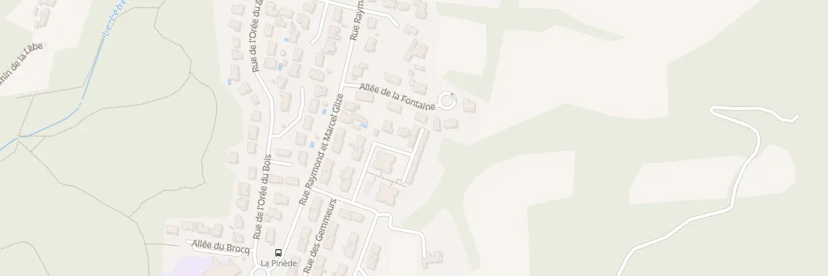 Plan du 9001 Rue des Mimosas à Boucau