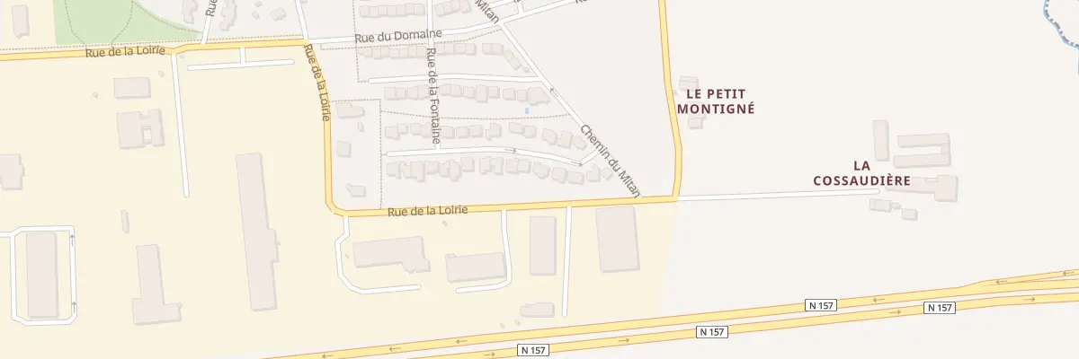 Plan du 16 Rue de la Fontaine à Brécé