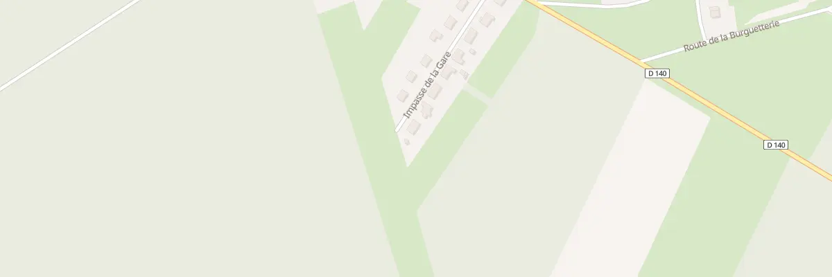 Plan du 54 Rte du Plessis à Montsenelle