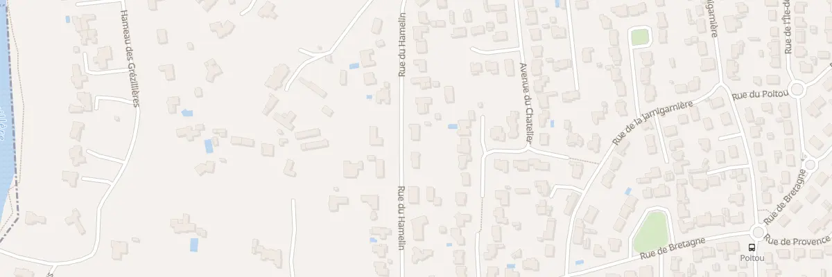 Plan du 43 Rue du Hamelin à Basse-Goulaine