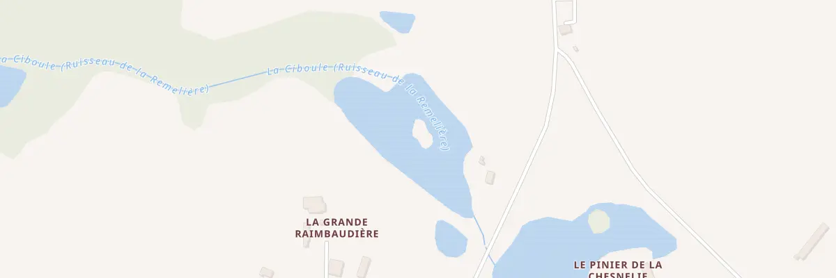 Plan du 5282 La Grande Raimbaudiere à La Boissière-des-Landes