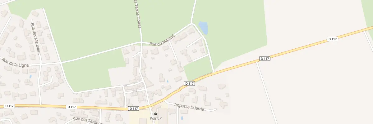 Plan du 30 Rue du Marché à Montbert
