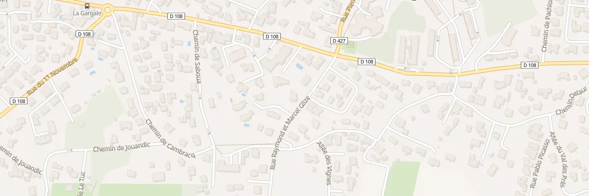 Plan du 71 Rue Raymond et Marcel Glize à Boucau