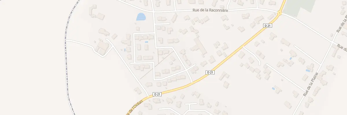 Plan du 1 Rue auguste goichon au Bernard