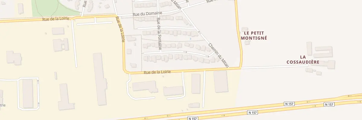 Plan du 10 Rue de la Fontaine à Brécé