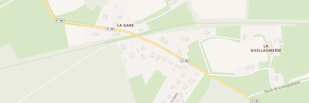 Plan du 24A Rte du Plessis à Montsenelle