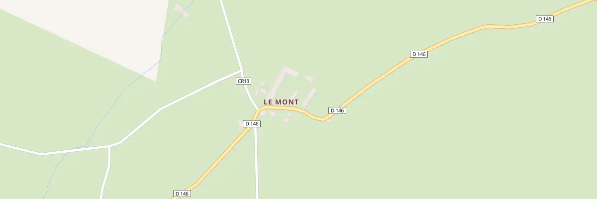 Plan du 2 Le Mont à Saussemesnil