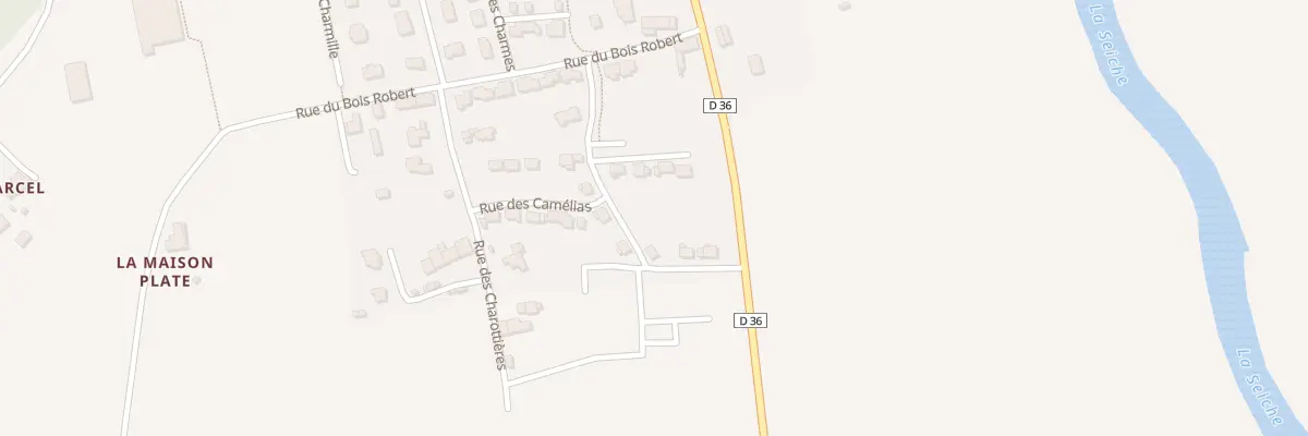 Plan du 3 Rue des Acacias à Amanlis