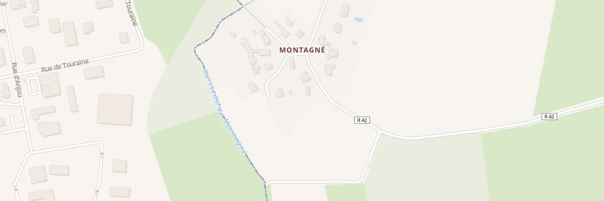 Plan du 118 Montagne aux Touches