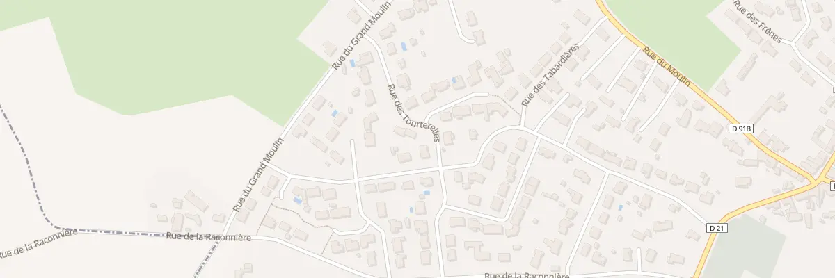 Plan du 10 Rue des tourterelles au Bernard