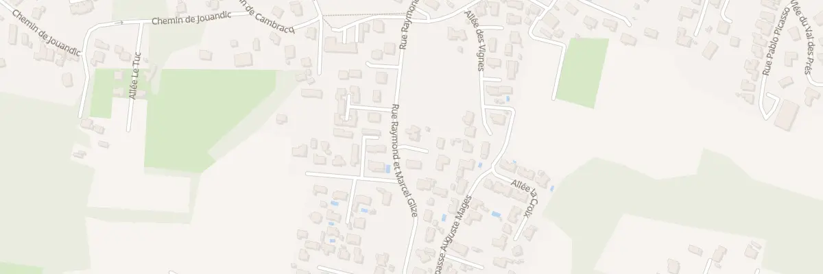 Plan du 9831 Rue Raymond et Marcel Glize à Boucau