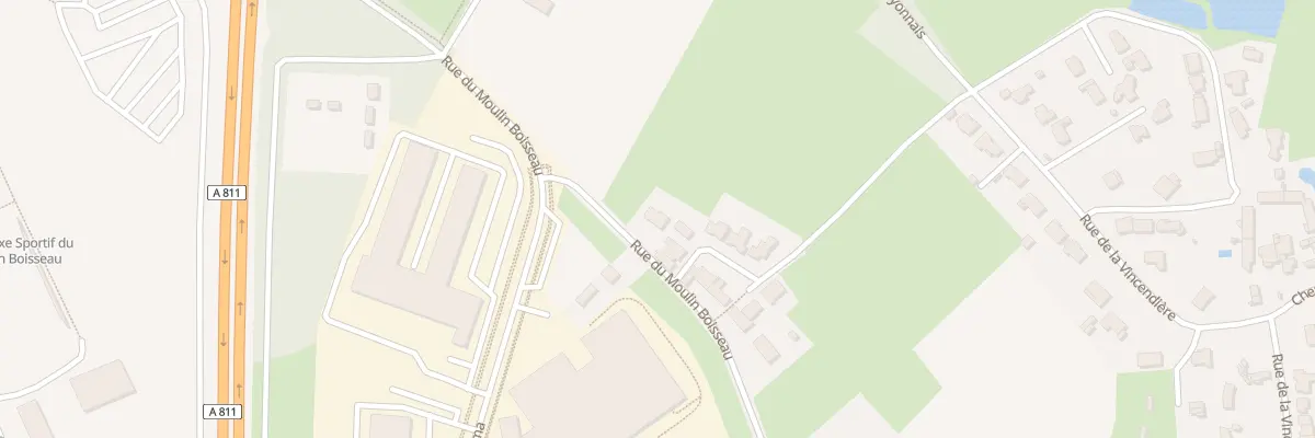 Plan du 7 Rue du Moulin Boisseau à Carquefou
