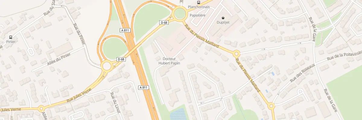 Plan du 6 Rue de la Planchonnais à Sainte-Luce-sur-Loire