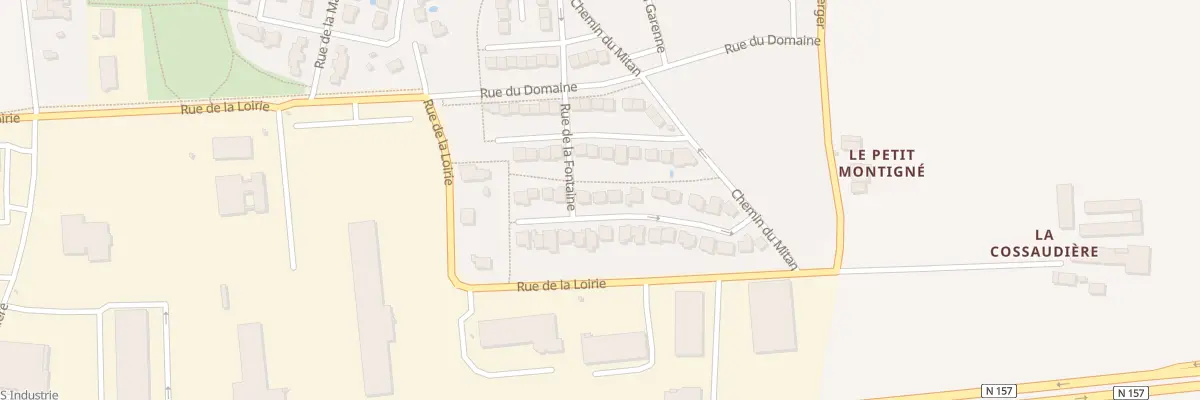 Plan du 3 Rue de la Fontaine à Brécé