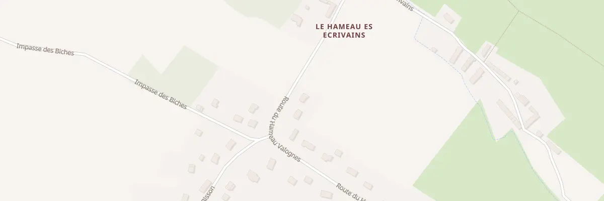 Plan du 189 Rte du Hameau Valognes à Gonneville-Le Theil