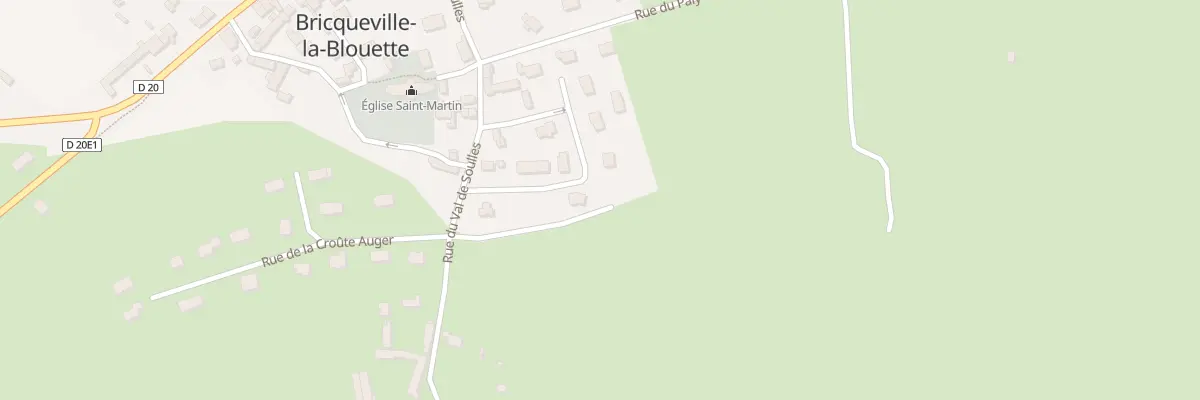 Plan du 27 Rue du Val de Soulles à Bricqueville-la-Blouette