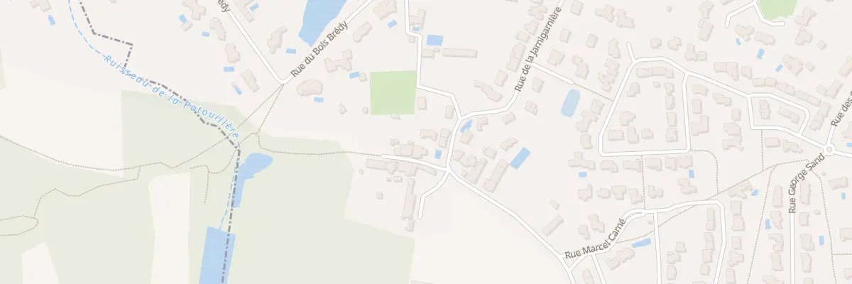 Plan du 4 Rue du Pont Brédy à Basse-Goulaine