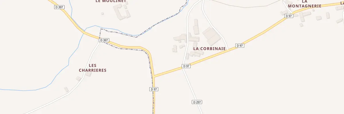 Plan du 5230 La Corbinaie à Chauvigné