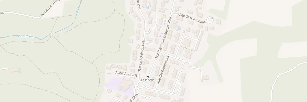 Plan du 8 Rue de l’ Orée du Bois à Boucau