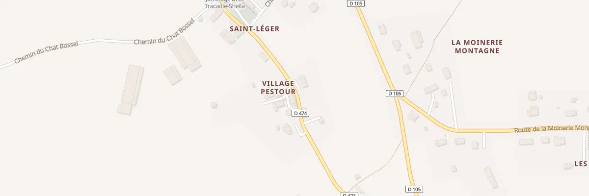 Plan du 6010 Village Pestour - St-Leger à Saint-Jean-des-Champs
