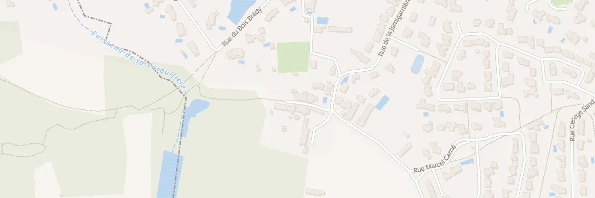 Plan du 10 Rue du Pont Brédy à Basse-Goulaine