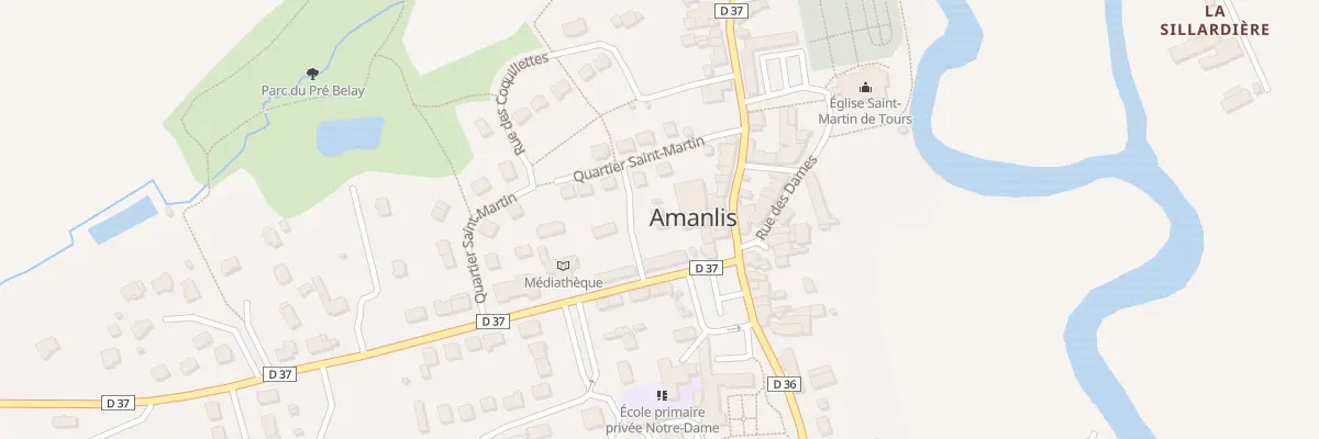 Plan du 2 Rue de la Forge à Amanlis