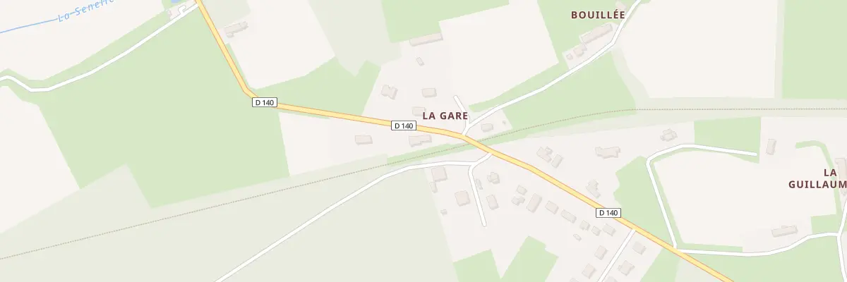 Plan du 18 Rte du Plessis à Montsenelle